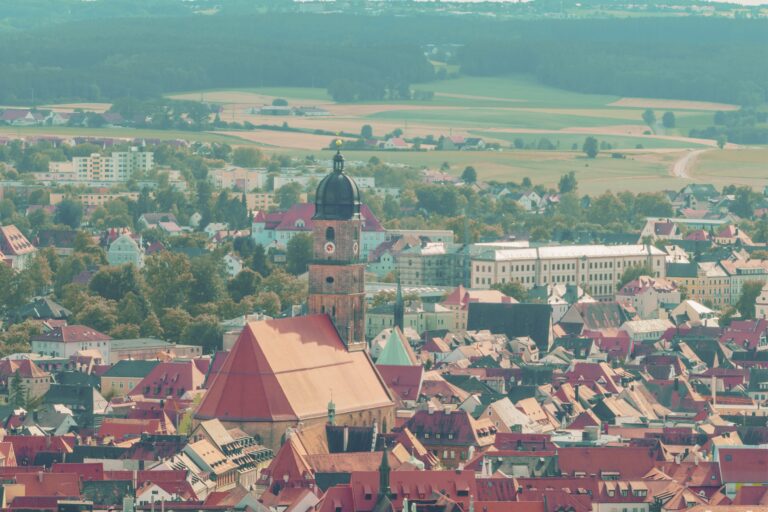 Panoramabild von der Amberger Altstadt